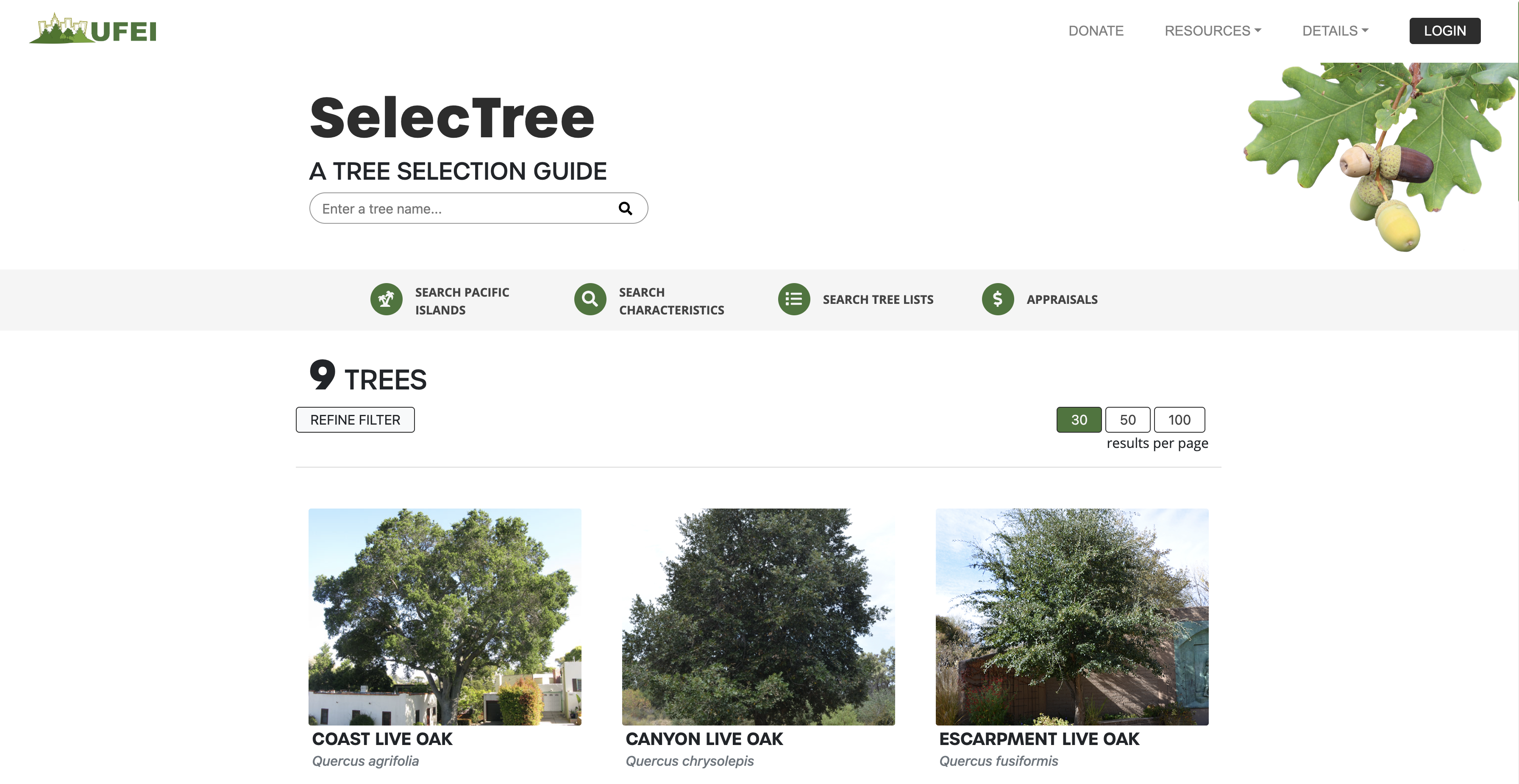 Tree examples